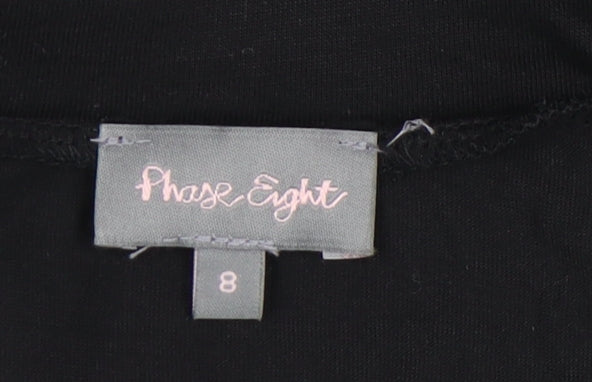 Phase Eight Women's Black Off Shoulder Top Size 8