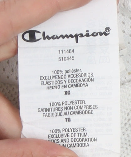 Champion Women's White Athletic Shorts XL