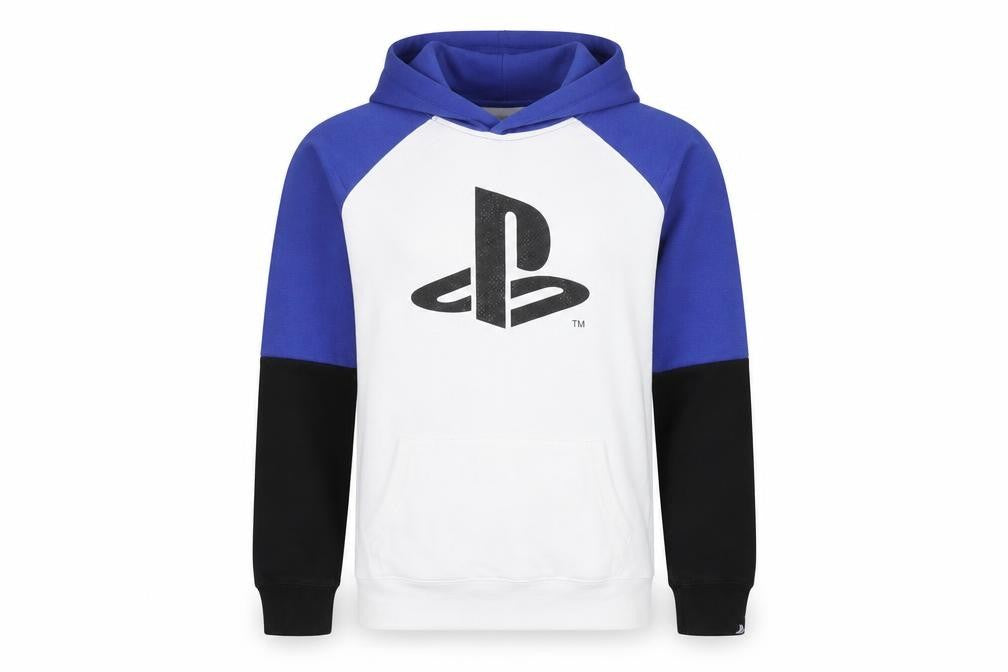 PlayStation Boys Blue Hoodie 12-13 Years Pullover