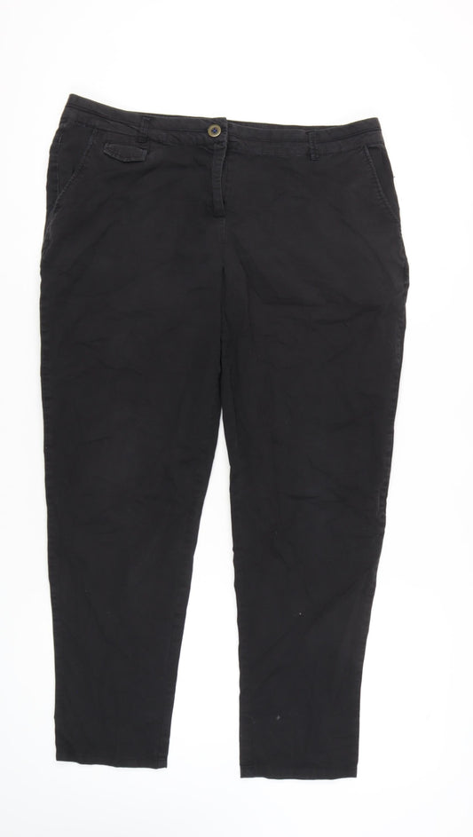Wallis Black Women's Trousers Size 16