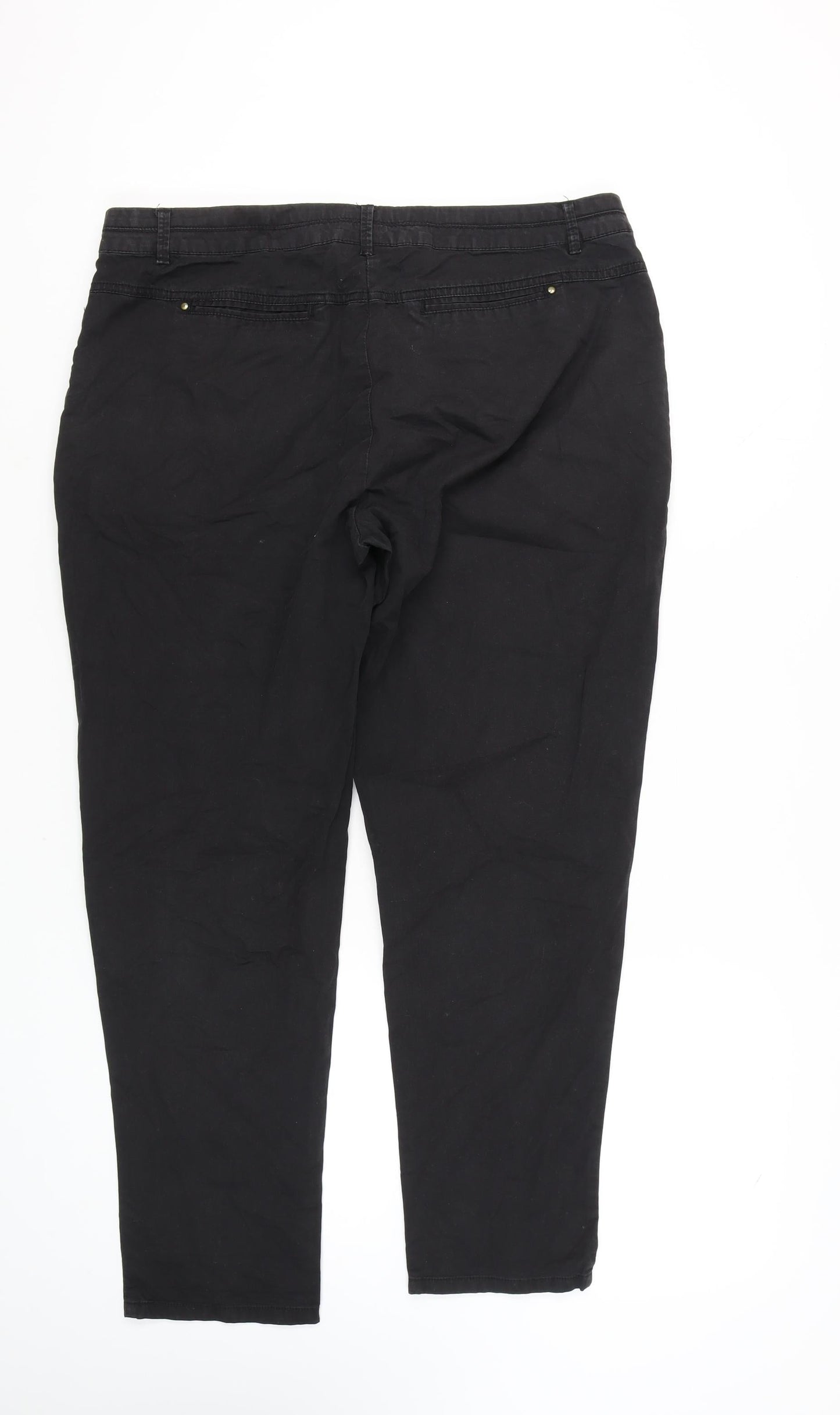 Wallis Black Women's Trousers Size 16