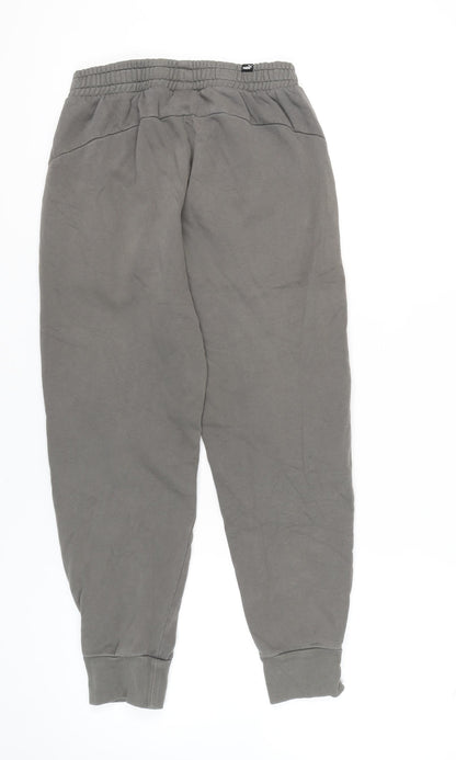Puma Womens Grey Joggers - Activewear Trousers Size S,