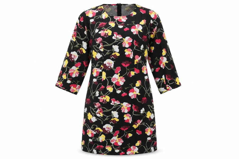 La Redoute Women's Multicoloured Floral Shift Dress, Size 8