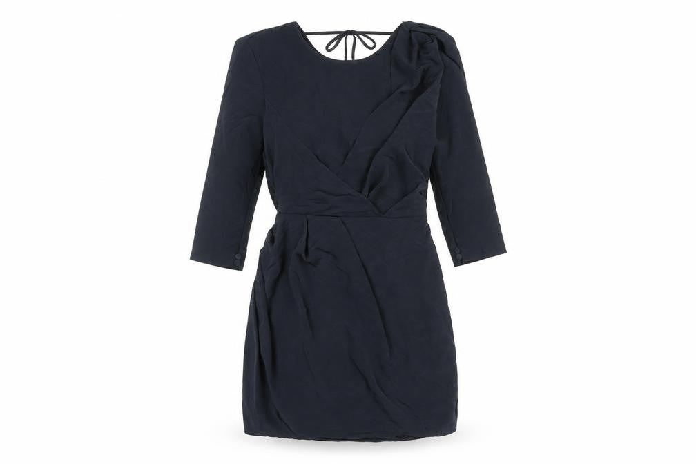 ASOS Women's Black Dress, Size 12, Scoop Neck