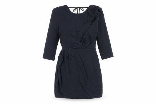 ASOS Women's Black Dress, Size 12, Scoop Neck