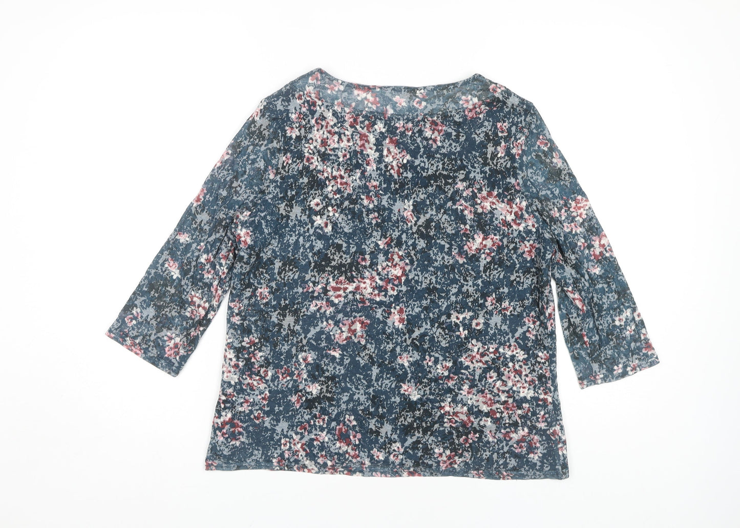 Honor Millburn Women's Floral Blouse, Size 12, Multicoloured