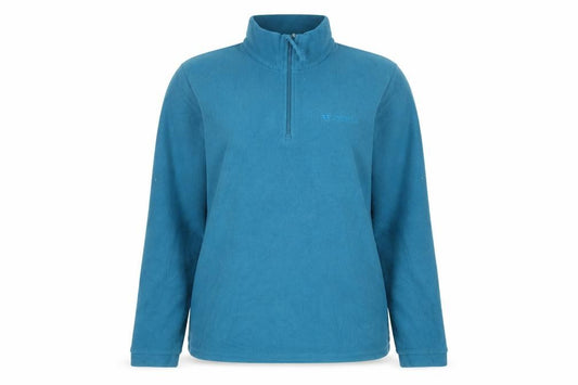 Mountain Warehouse Women's Blue Fleece Sweatshirt, Size 14