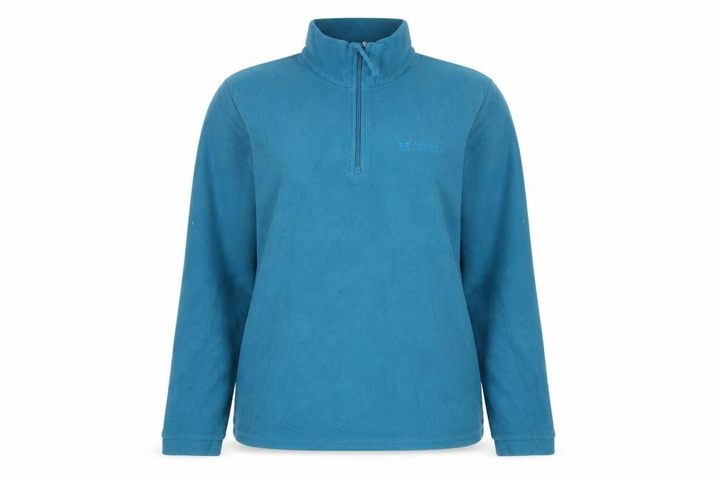 Mountain Warehouse Women's Blue Fleece Sweatshirt, Size 14