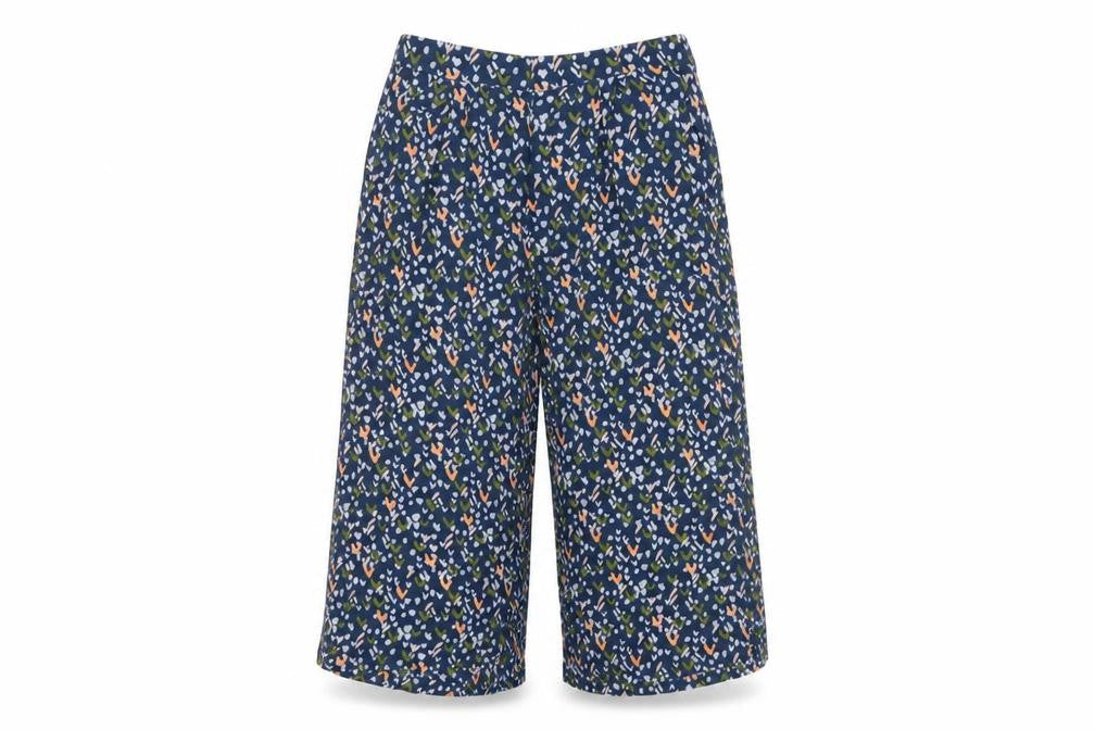 White Stuff Women's Blue Cropped Trousers, Size 10
