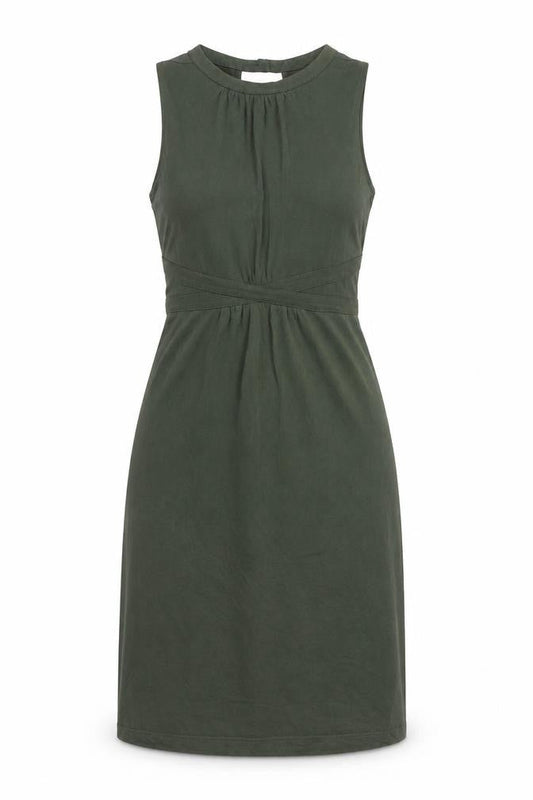 Oasis Women's Green Sheath Dress, Size S, Knee Length