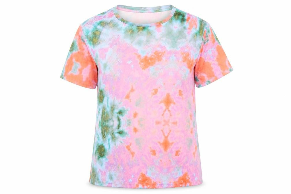 Urban Threads Women's Tie Dye T-Shirt S