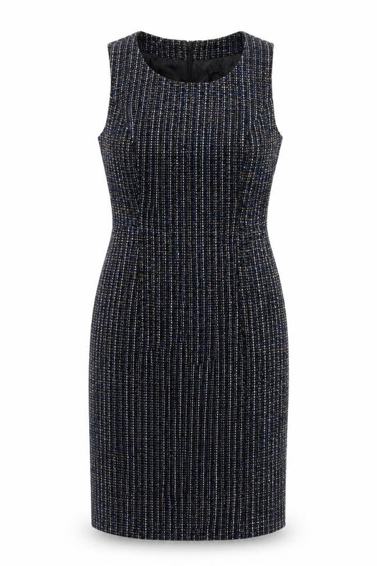Monsoon Womens Blue Knee Length Pencil Dress Size 10