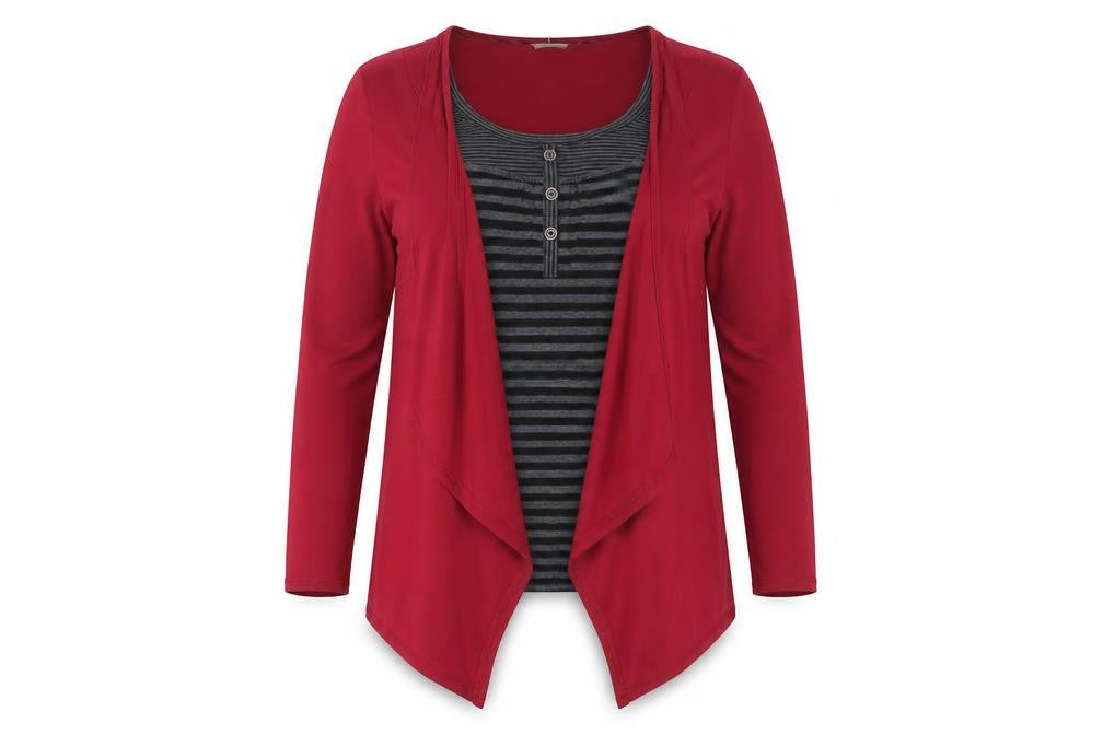 Marks & Spencer Women's Red Cardigan, Size 16