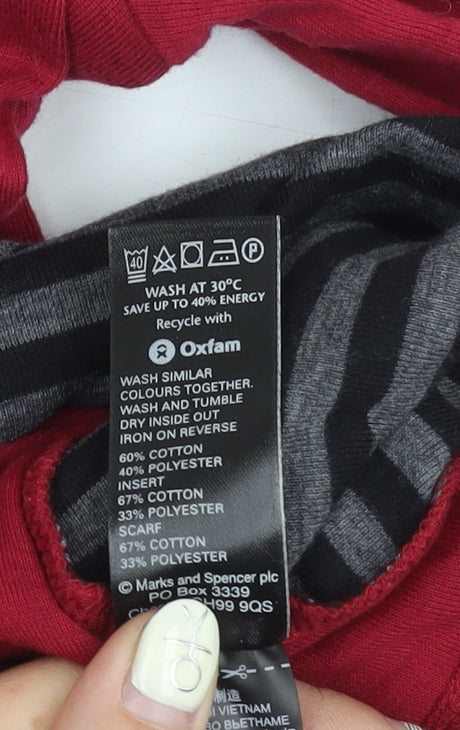 Marks and Spencer Women's Red Cardigan, Size 16