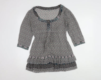 Marks & Spencer Women's Multicoloured Tunic - Size 10