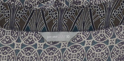 Marks & Spencer Women's Multicoloured Tunic - Size 10