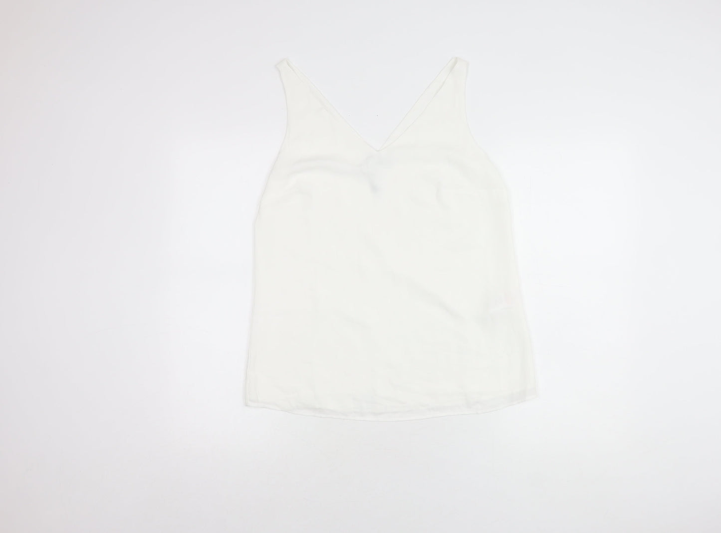 Wallis Women's White Camisole Tank Top UK 8