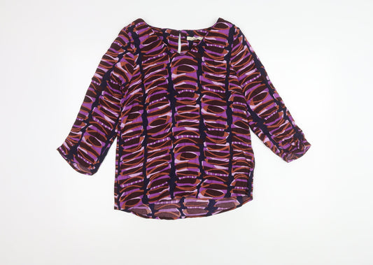 White Stuff Women's Multicoloured Stripe Top