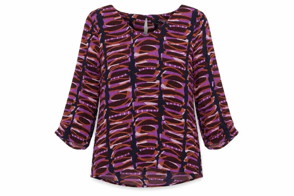 White Stuff Women's Multicoloured Stripe Top
