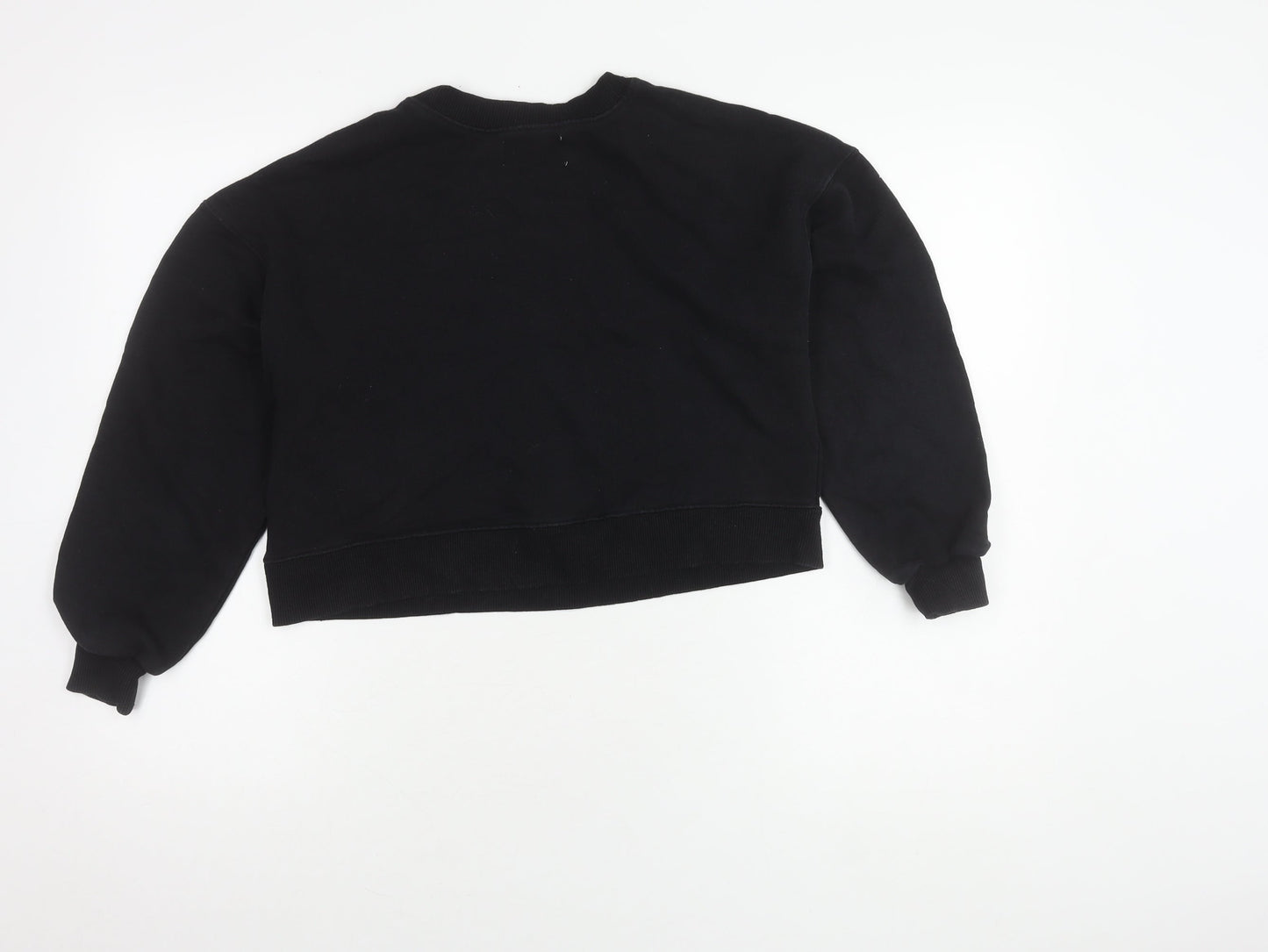 Pull&Bear Women's Black S Pullover Sweatshirt