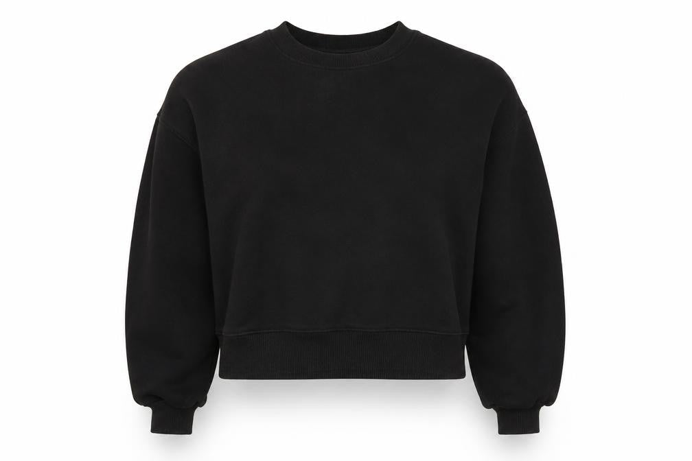 Pull&Bear Women's Black S Pullover Sweatshirt