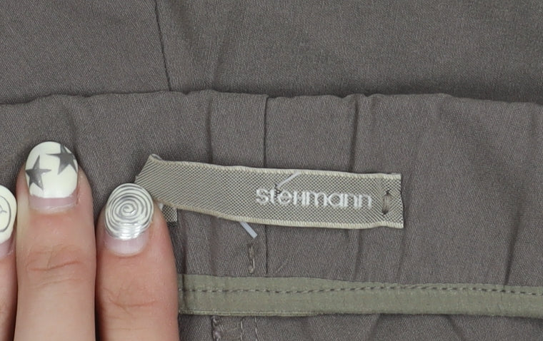 Stehmann Women's Brown Trousers Size 6 - Elegant and Comfortable