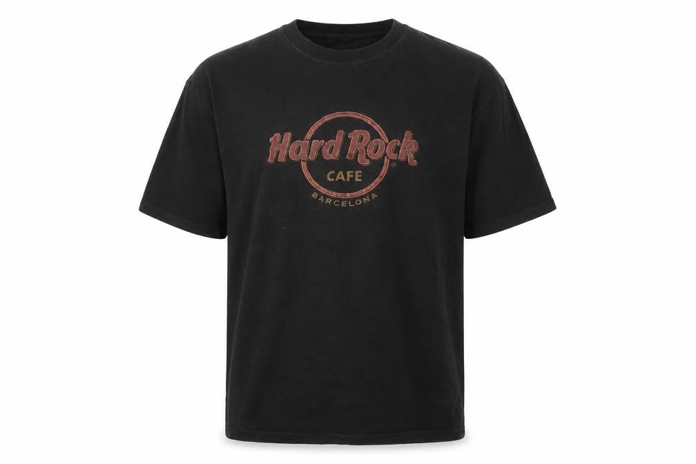 Hard Rock Cafe Men's Black Medium Graphic T-Shirt