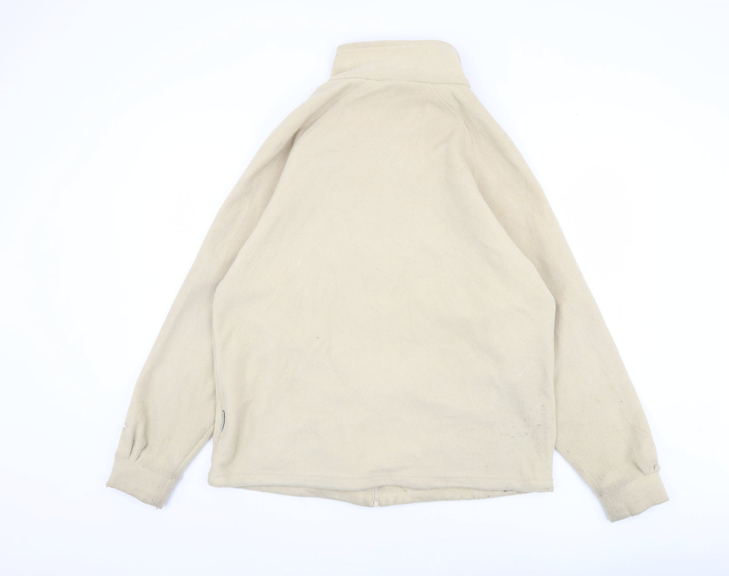 Trespass Men Beige Fleece Jacket, Medium, Casual Wear