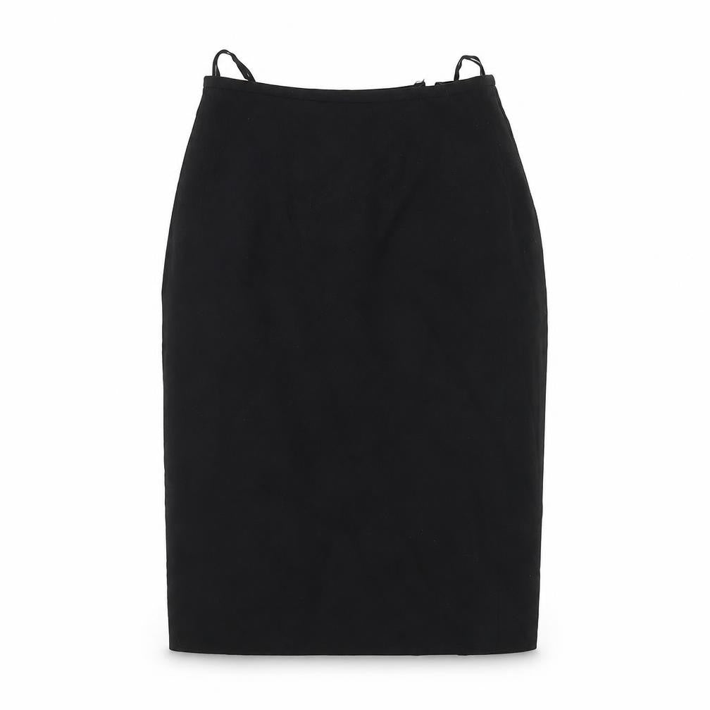Liz Claiborne Women's Black Wool Pencil Skirt Size 4
