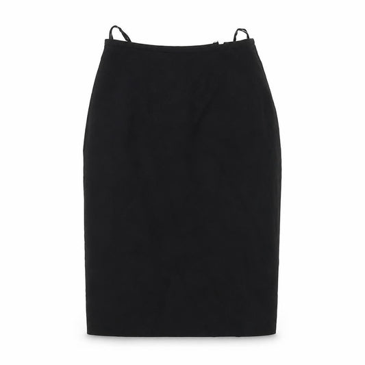 Liz Claiborne Women's Black Wool Pencil Skirt Size 4