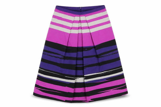 Hobbs Women’s Purple Midi A-Line Skirt Size 8