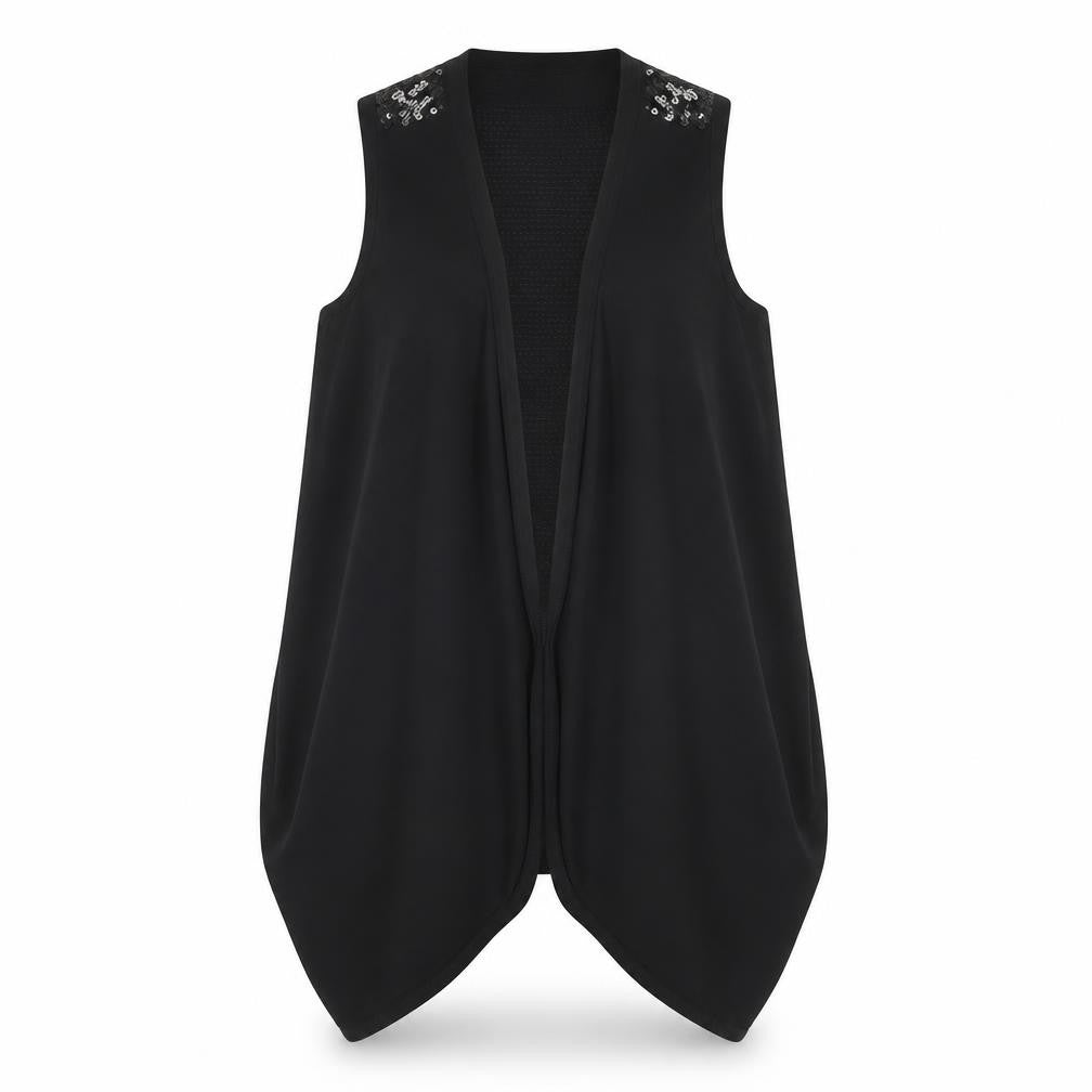Joseph Ribkoff Women's Black Sequin Tank Size 10