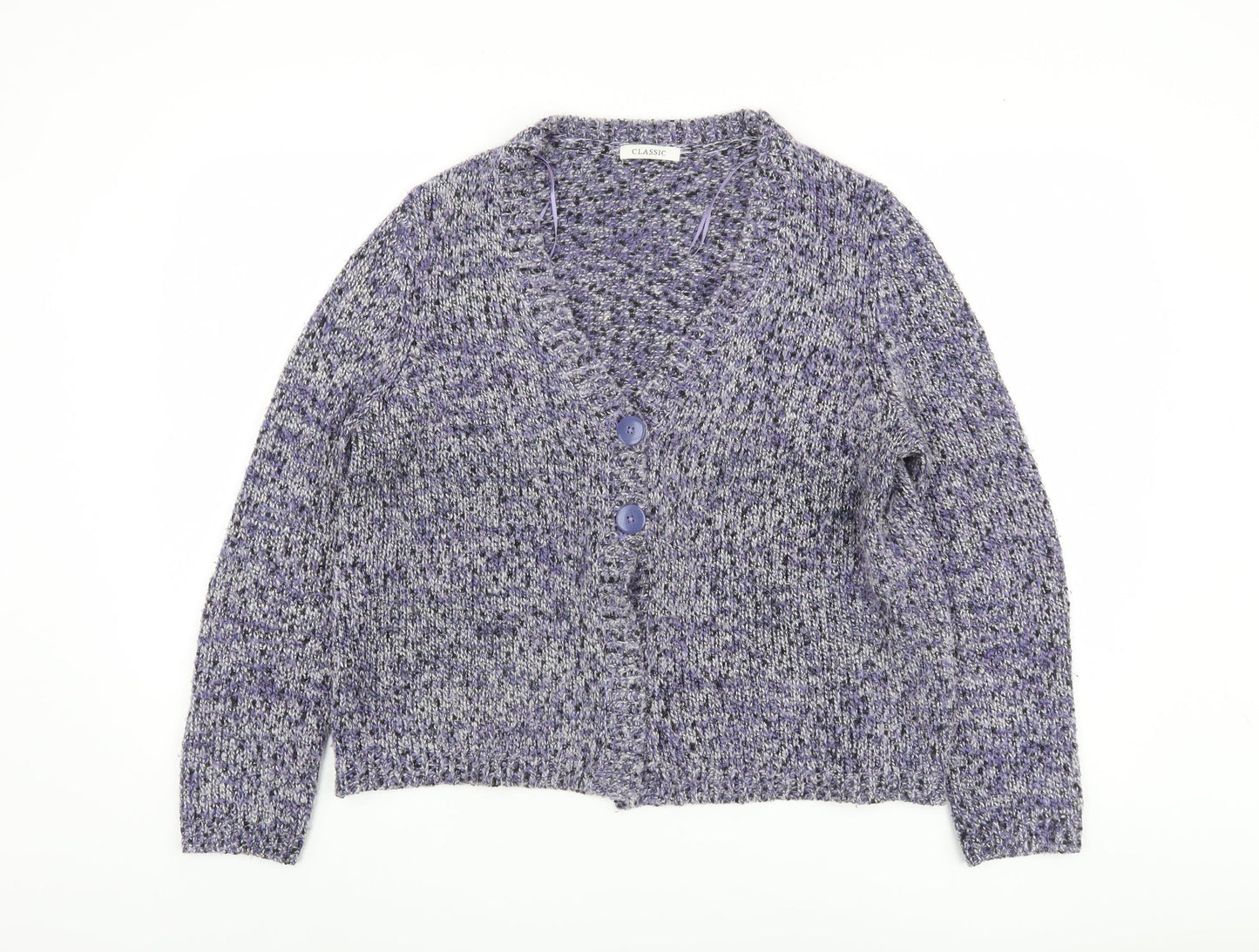 Marks and Spencer Women's Purple Cardigan UK 14