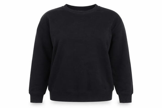 Marks & Spencer Black Unisex Sweatshirt S, Pullover Casual