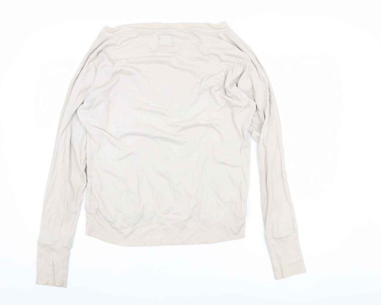 Superdry Women’s Beige Long Sleeve Top - Size S