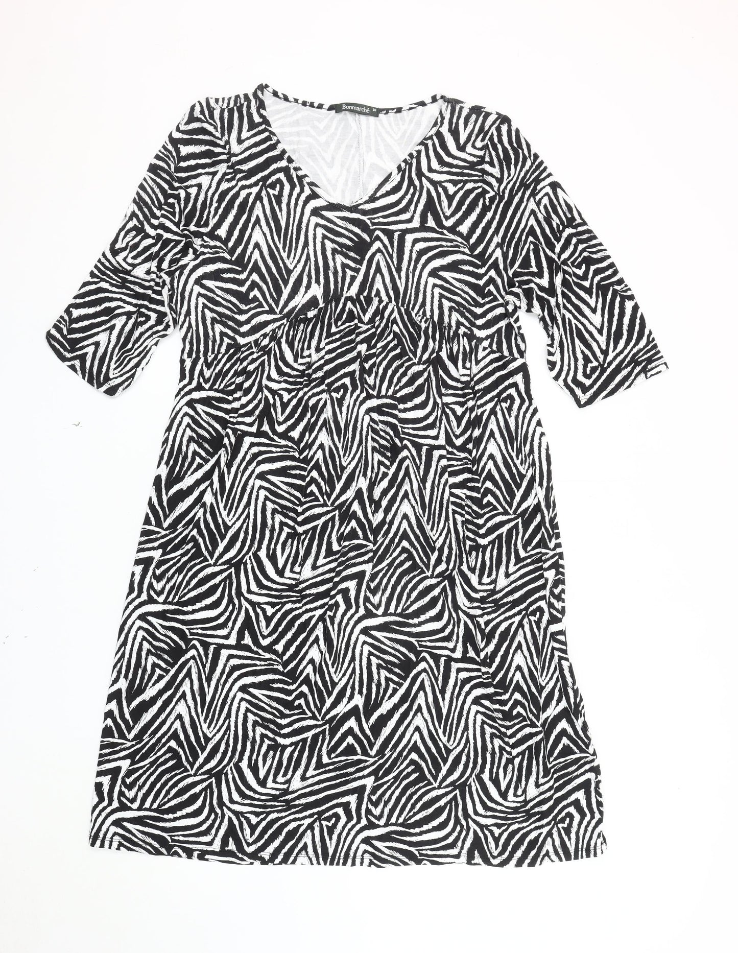 Bonmarché Women's Multicoloured Dress Size 18