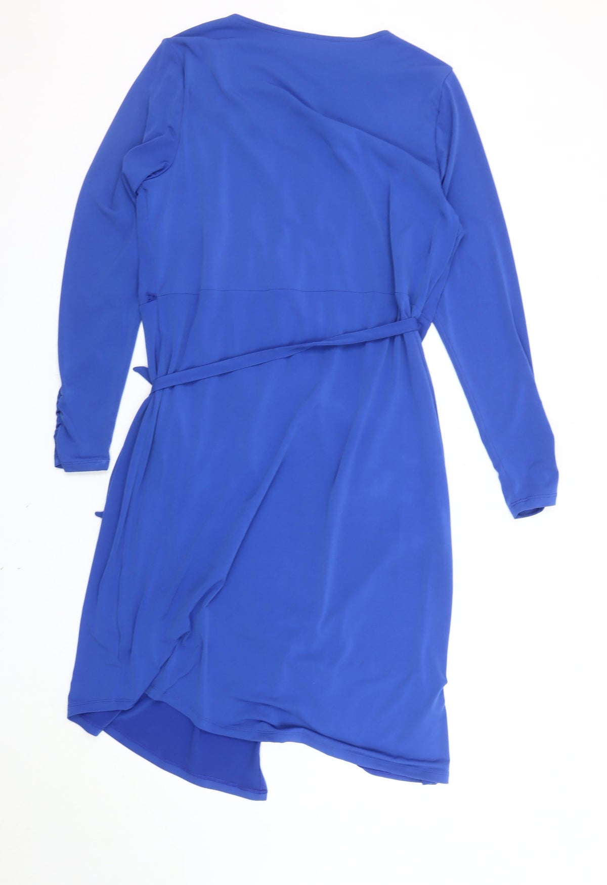 Marks & Spencer Women's Blue Wrap Dress Size 16