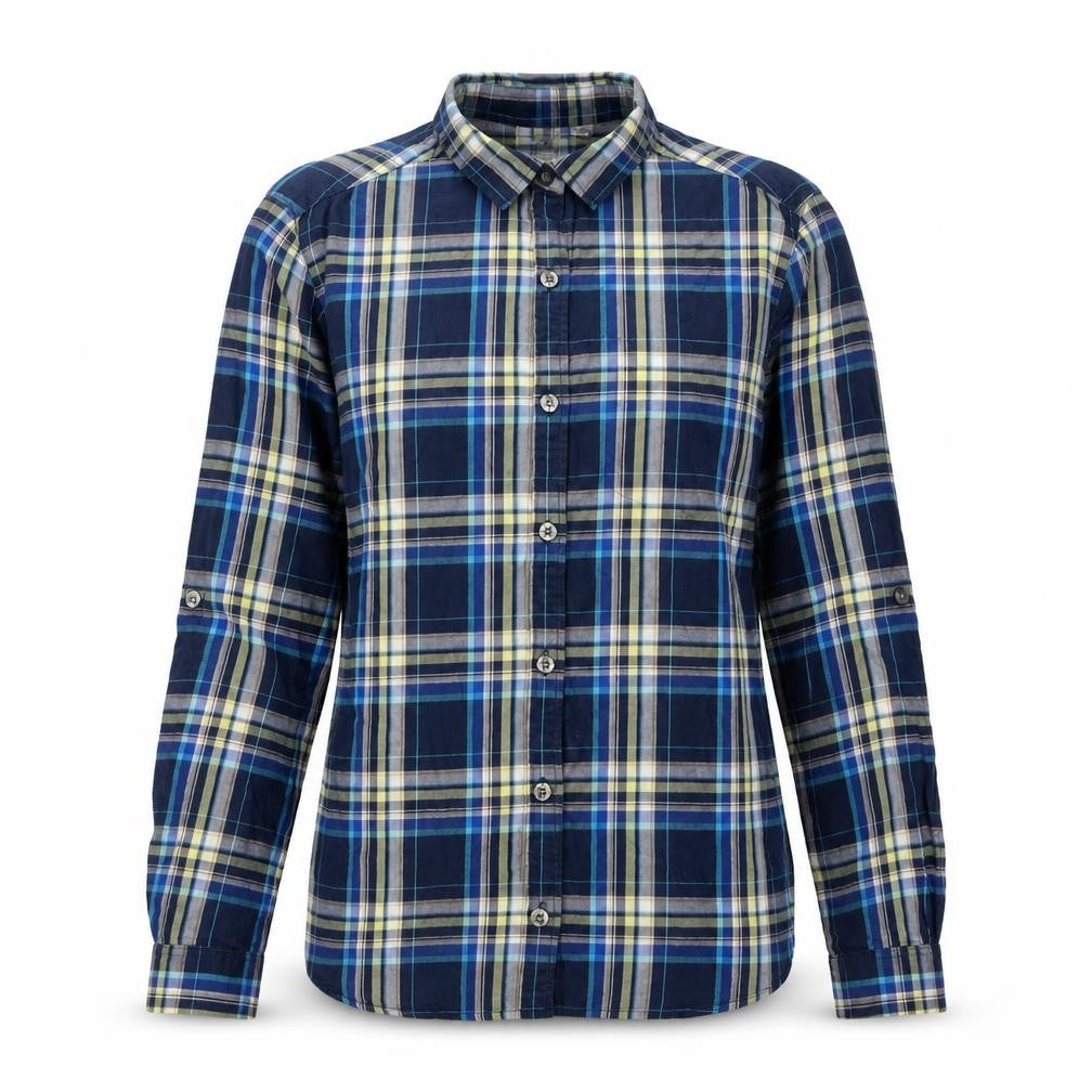 Uniqlo Men's Multicoloured S Plaid Button-Up Shirt