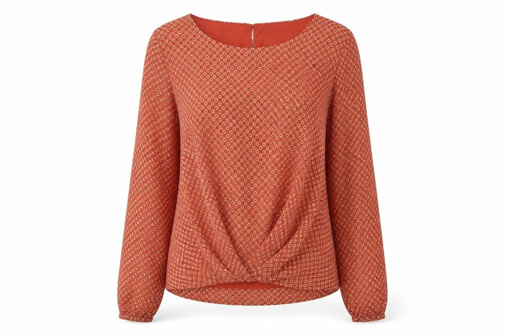 Vero Moda Women’s Red Geometric Blouse M