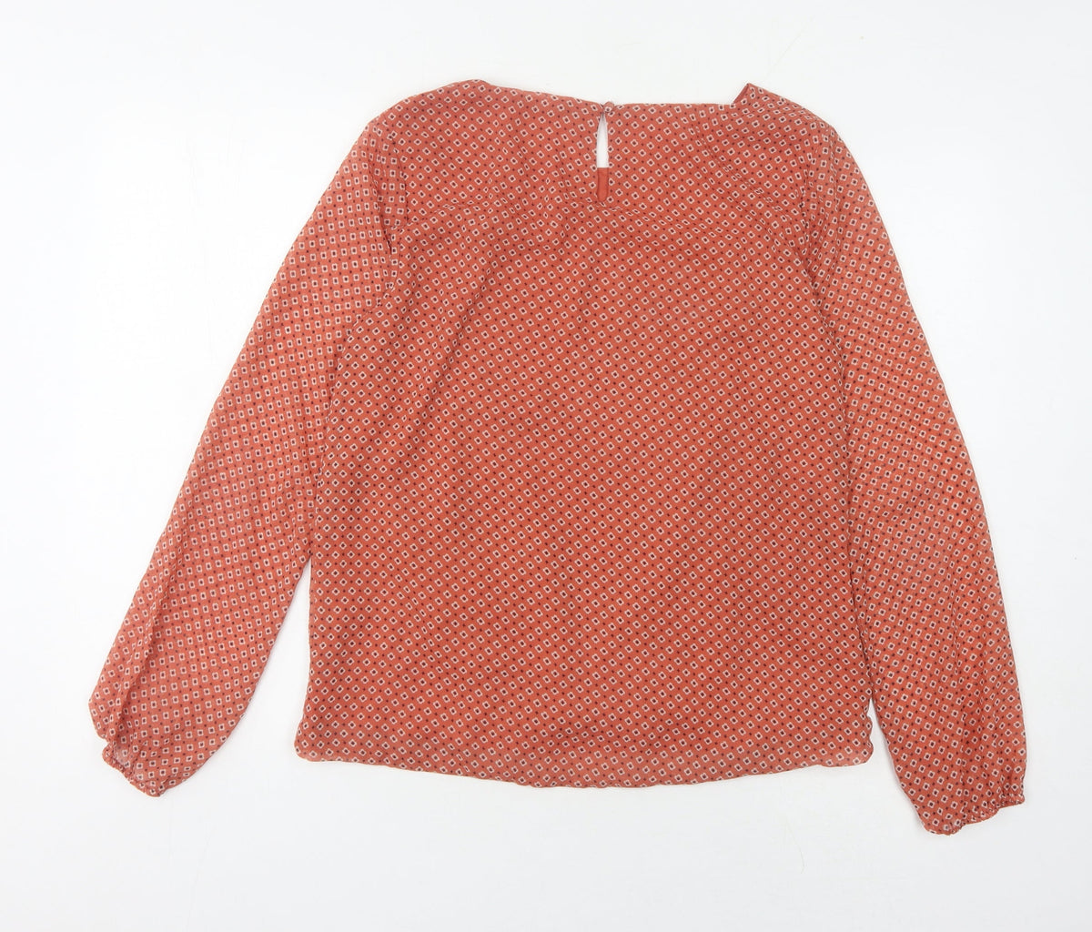 Vero Moda Women’s Red Geometric Blouse M
