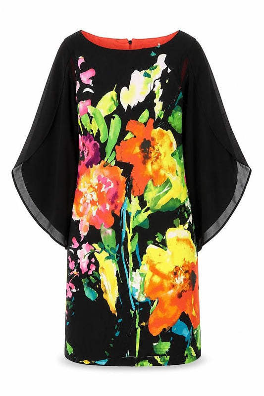 Frank Lyman Women's Multicoloured Floral Dress Size 8
