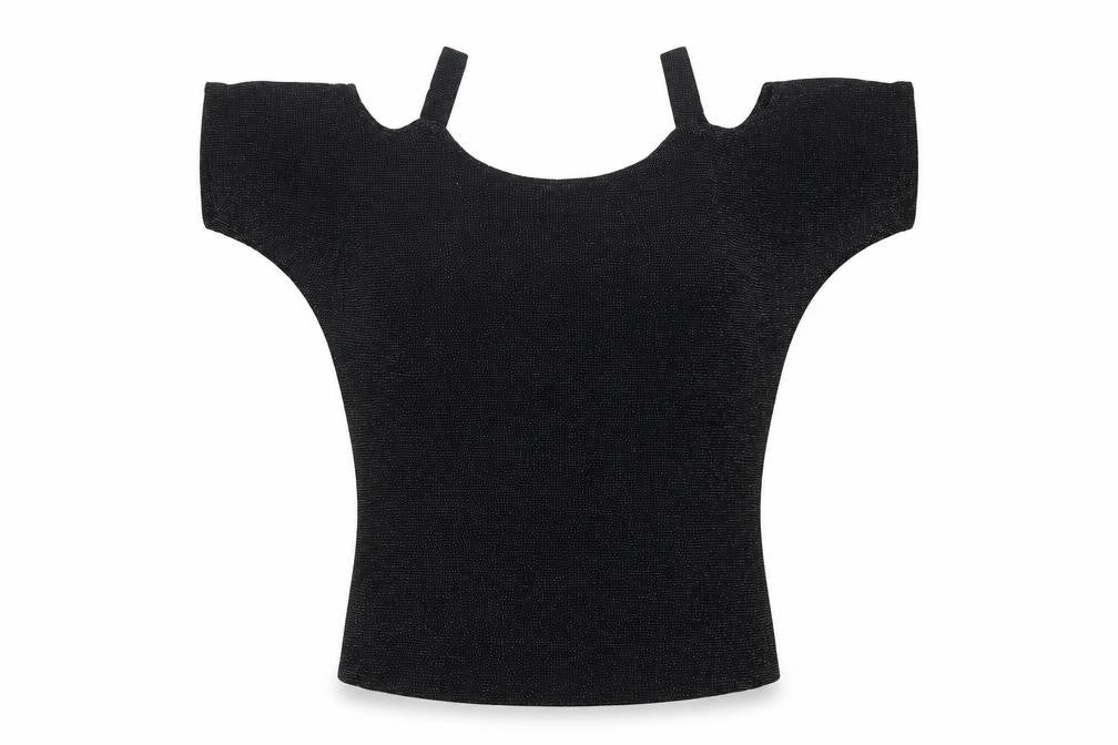 Star by Julien Macdonald Black Knit Top Women Size 10