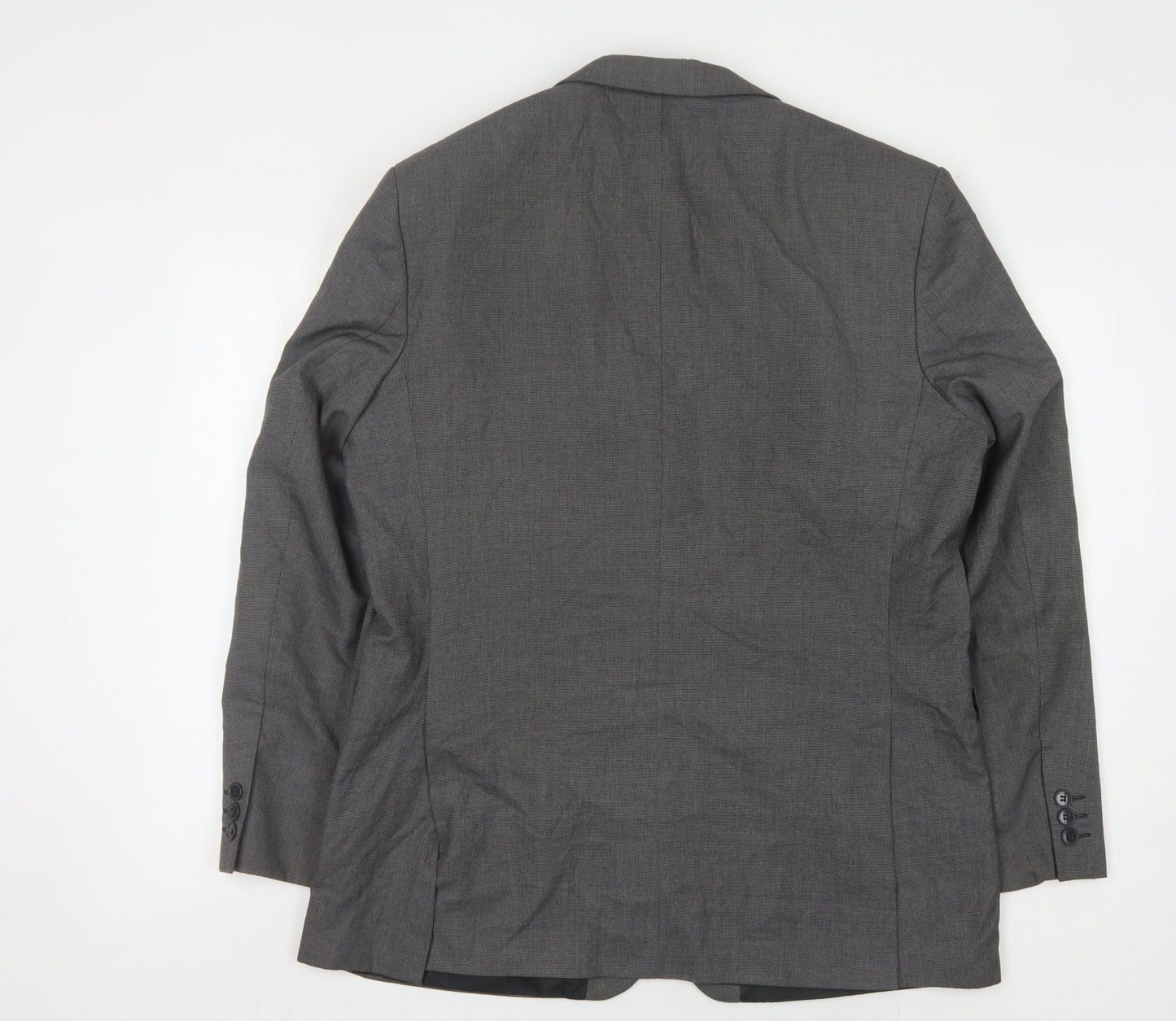 Scott & Taylor Men's Grey Regular Fit Jacket Blazer 42R