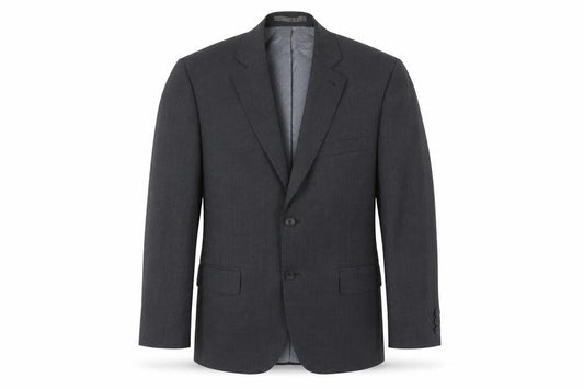 Racing Green Grey Classic Men's Blazer, Size 38 Short