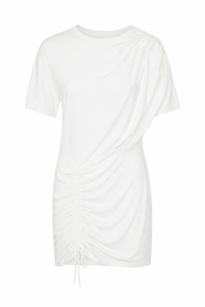Zara Women White Dress Size 8 Polyester