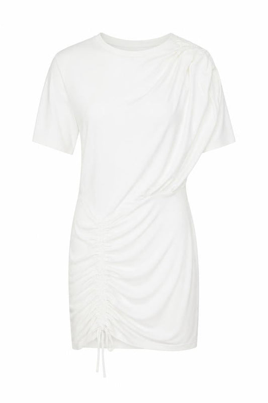 Zara Women White Dress Size 8 Polyester