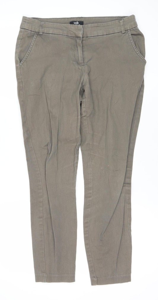 Wallis Women's Grey Jeans Size 10