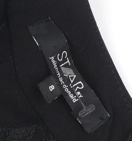 Star by Julien Macdonald Black Women's Dress Size 8