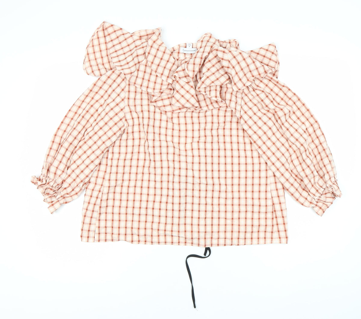 Warehouse Women's Multicoloured Check Blouse