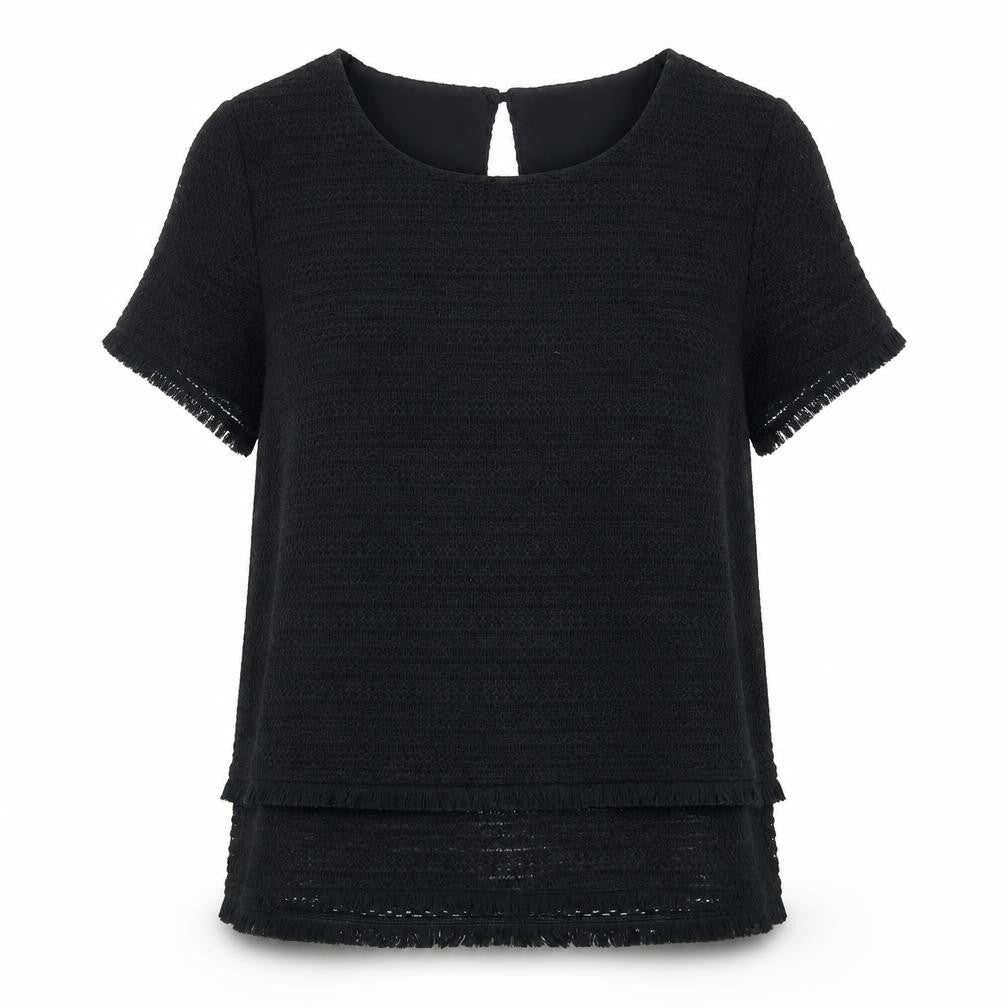 Marks & Spencer Black Women's Short Sleeve Top
